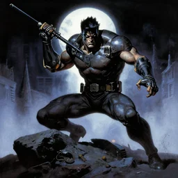 art by frank frazetta, cool