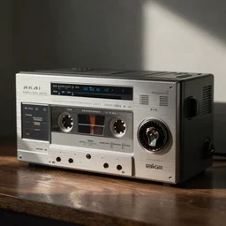 akai cassette deck stereo hi - fi