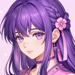 purple pink koriko, magnificent, close up, details, sharp focus, elegant, highly detailed, illustration, by Jordan Grimmer and greg rutkowski and PiNe(パイネ) and 薯子Imoko and 香川悠作 and wlop and maya takamura, intricate, beautiful, Trending artstation, pixiv, digital Art