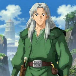 gandalf in an 80\'s anime world, incredibly detailed, ultra realistic, satoshi kon