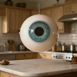 a floating human eye at my kitchen. craiglist photo, movie still, avengers