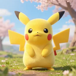 real life pokemon, cute!!!, adorable!!!, fluffy!!!, ultra realistic!!!, spring time, clear weather, golden hour, sharp focus