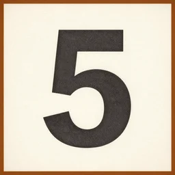 First 5 letters in the alphabet