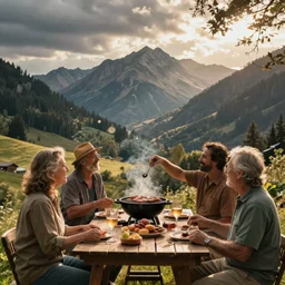 Boomers throwing a bbq party and you have to come