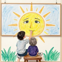 sit down mrs. we need to talk about the artwork your sun drew in class today, this is some disturbing stuff and you need to see this