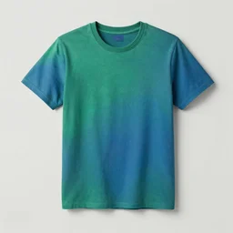 green blue (((ombre))) t shirt