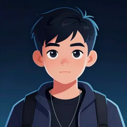 an original leonid afremov digital art illustrated portrait of a hip 2 1 - year old gen z student, synthwave, 4 k