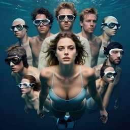 highly detailed, ultra realistic, cinematic portrait, tiffany pisani!!, diving, high detail, 8 k, sharp focus, movie still, dramatic lighting, ray tracing, smooth, lane brown, finnstark, oleg bulakh, diego fazio, mike dargas, emanuele dascanio, felix englund, michal karcz, yoshitaka