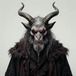 krampus portrait by tom whalen