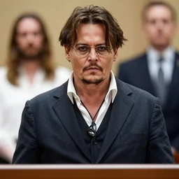 Johnny Depp in a court case against Jesus