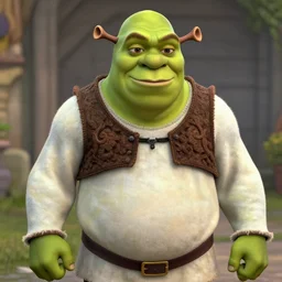 putin as shrek, hyperrealism