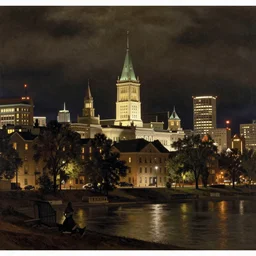 winnipeg at night by john atkinson grimshaw