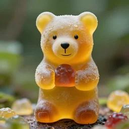 close up national geographic photo of wild candy gummy bear wildlife photograph