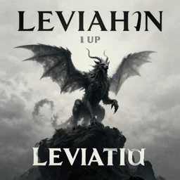 leviathan rises up, album art, cover art, poster