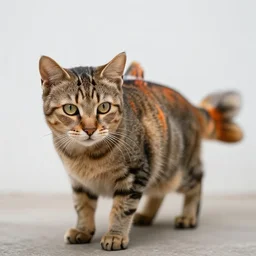 a feline carp - cat - hybrid, animal photography, wildlife photo