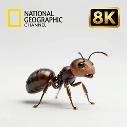 a hybrid between a dog and an ant, photography, award - winning, national geographic channel, discovery channel, 8 k