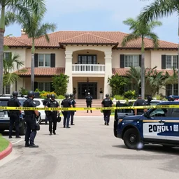 cctv footage fbi raid on mar - o - lago with many agents