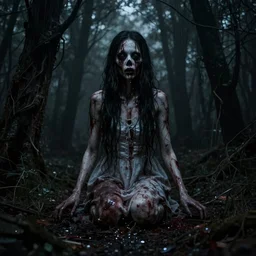 a nightmare living inside a nightmare 8 k creepy hyperrealism void of death