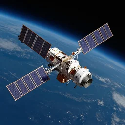 satellite in space