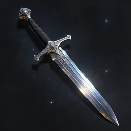 a sword made from metal of a dying star, intricate, highly detailed, digital painting, sharp focus, fantasy, magical