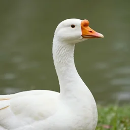 gigachad goose. the goose she tells you not to worry about
