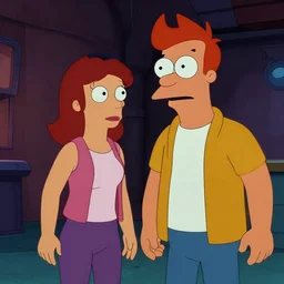 live action futurama movie, dramatic lighting, unreal engine