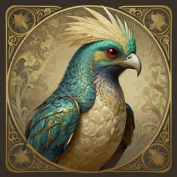 portrait of quetzal ( ark survival evolved ), intricate, elegant, highly detailed, digital painting, artstation, concept art, smooth, sharp focus, illustration, art by artgerm and greg rutkowski and alphonse mucha, 8 k