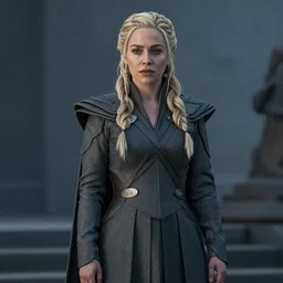 Gillian Anderson as khaleesi, cinematic still -3