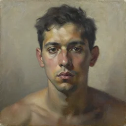 I think .. I think .. it is somehow very useful, and maybe even essential, for a fine artist to have to somehow make his peace on the canvas with all the things he *cannot* do. That is what attracts us to serious paintings, I think: that shortfall, which we might call personality, or maybe even pain.