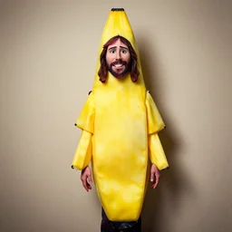 jesus in banana suit