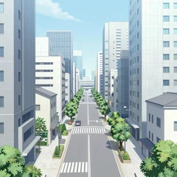 japanese fishing town, japanese city, underground city, modern city, tokyo - esque town, 2 0 0 1 anime, cel - shading, compact buildings, sepia sunshine
