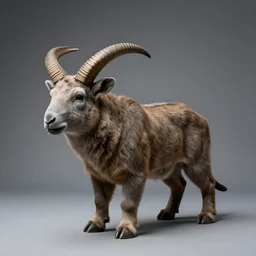 photo of an impossible animal, optical illusion, studio photo