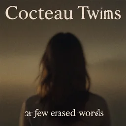 the cover to the new cocteau twins album titled'a few erased words'