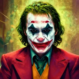 symmetry!! stunning portrait of the joker, by victo ngai, kilian eng vibrant colors, dynamic lighting, digital art, winning award masterpiece, fantastically beautiful, illustration, aestheticly inspired by beksinski and dan mumford, upscale with simon stalenhag work, artstation, 8 k