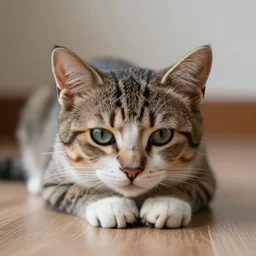 a sad kitten dealing with loss, digital art, high resolution, highly detailed