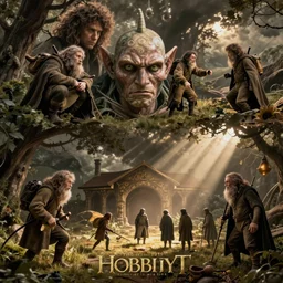 the hobbit goblin concept art, lord of the ring, the hobbit concept art, beksinski