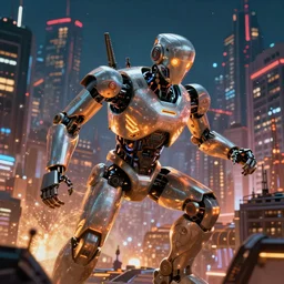 a professional photographic portrait view picture of a robot attacking a city, photographic filter unreal engine 5 realistic hyperdetailed 8 k ultradetail cinematic concept art volumetric lighting, fantasy artwork, very beautiful scenery, very realistic painting effect, hd, hdr, cinematic 4 k wallpaper, 8 k, ultra detailed, high resolution, artstation trending on artstation in the style of albert dros glowing rich colors powerful imagery