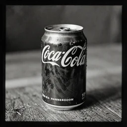 a tintype picture of a can of coke, an old grainy photograph of coca cola, 1 9 1 4.