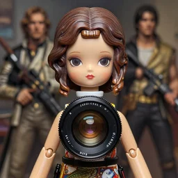 closeup of a toy natalie dormer, depth of field, zeiss lens, detailed, symmetrical, centered, fashion photoshoot, by nicoletta ceccoli, mark ryden, lostfish, earl nore, hyung tae, frank frazetta, breathtaking, 8 k resolution, extremely detailed, beautiful, establishing shot, artistic, hyperrealistic, octane render