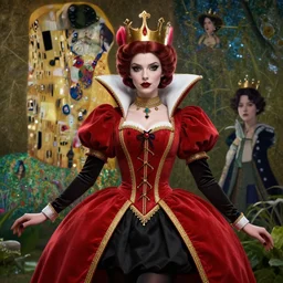 queen of hearts, black clover, naturel, hyper detailed, digital art, trending in artstation, cinematic lighting, studio quality, smooth render, unreal engine 5 rendered, octane rendered, art style by klimt and nixeu and ian sprigger and wlop and krenz cushart