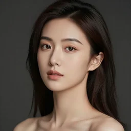 photo of young woman by hsiao - ron cheng