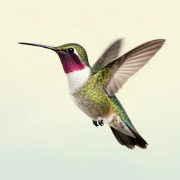 hummingbird by hokusai