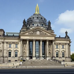 giant volkshalle building, berlin 1 9 4 5, matte painting by greg rutkowski, artstation
