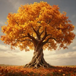 tree of life, beautiful autumn spirit, digital art, concept art, fantasy art, highly detailed, hd wallpaper, artstation, deviantart, abeyance