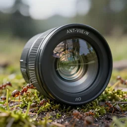 Ant-view lens - a new camera lens that captures perspective of an ant