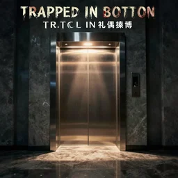 trapped in elevator horror sci - fi movie poster