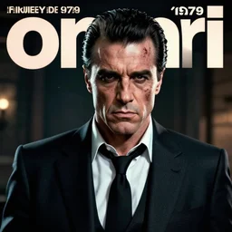 a cyberpunk very ugly looking mafia boss in a suit with slicked back black hair played by marlon brando staring at the camera, 1 9 7 9 omni magazine cover, style by vincent di fate, artgerm, very coherent, detailed, 4 k resolution, dark, unreal engine, daz