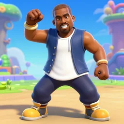 kanye west in super smash bros melee