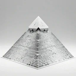 Autostereogram of a pyramid