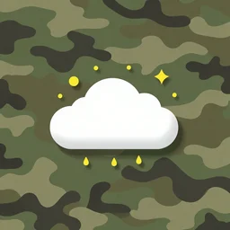 a camouflage pattern, climate, weather report style, 8 k,